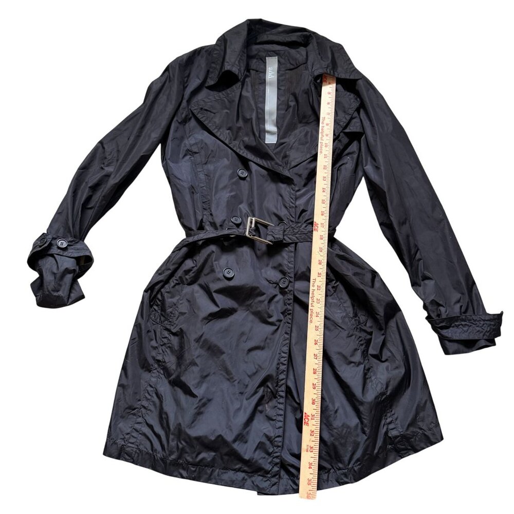 Add Double Breasted Belted Trench Coat Women Lightweight Casual Outerwearlove - Picture 5 of 9